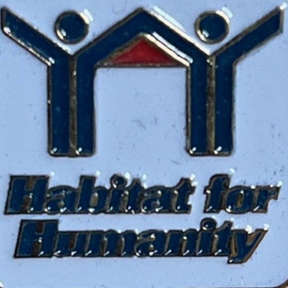 Habitat For Humanity Metal Lapel Hat Pin .75" - Picture 4 of 5